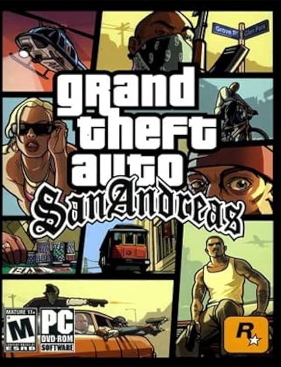 GTA San Andreas â PC Game DVD (Offline Only)