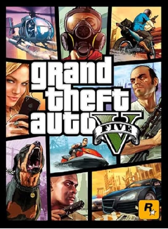 GTA 5 Pc Game DVD (Offline only) Complete Game
