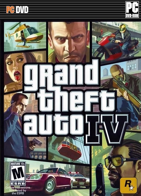 GTA 4 OFFLINE GAME DVD (For PC)