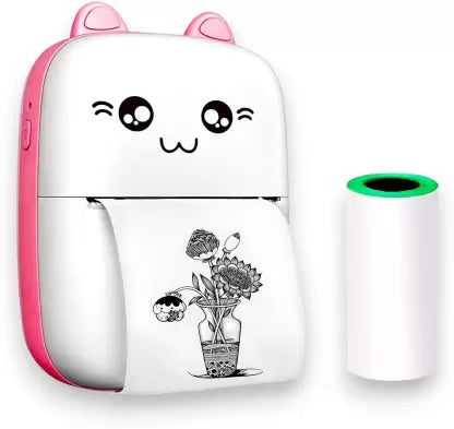 Mini Thermal Printer inkless Bluetooth Pocket Printer for Prints Picture Mini Thermal Printer